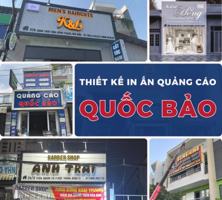 Bảng hiệu quảng cáo: Đa dạng mẫu mã, phong phú màu sắc