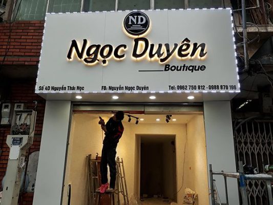 Các loại chữ nổi phổ biến và ứng dụng