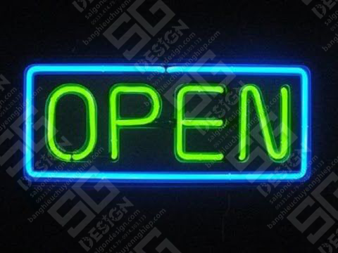 bảng hiệu neon