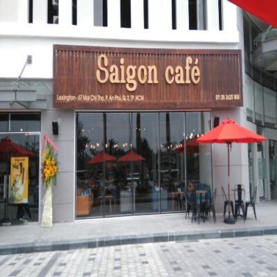 Bảng Hiệu Gỗ Quán Ca Phê