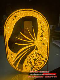 LOGO INOX acrylic giả đá sign tại TP.HCM TÂN PHÚ