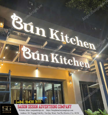 Bảng hiệu nổi mica sáng đèn – Rực rỡ, nhẹ bền, dễ đọc cho cửa hàng & showroom